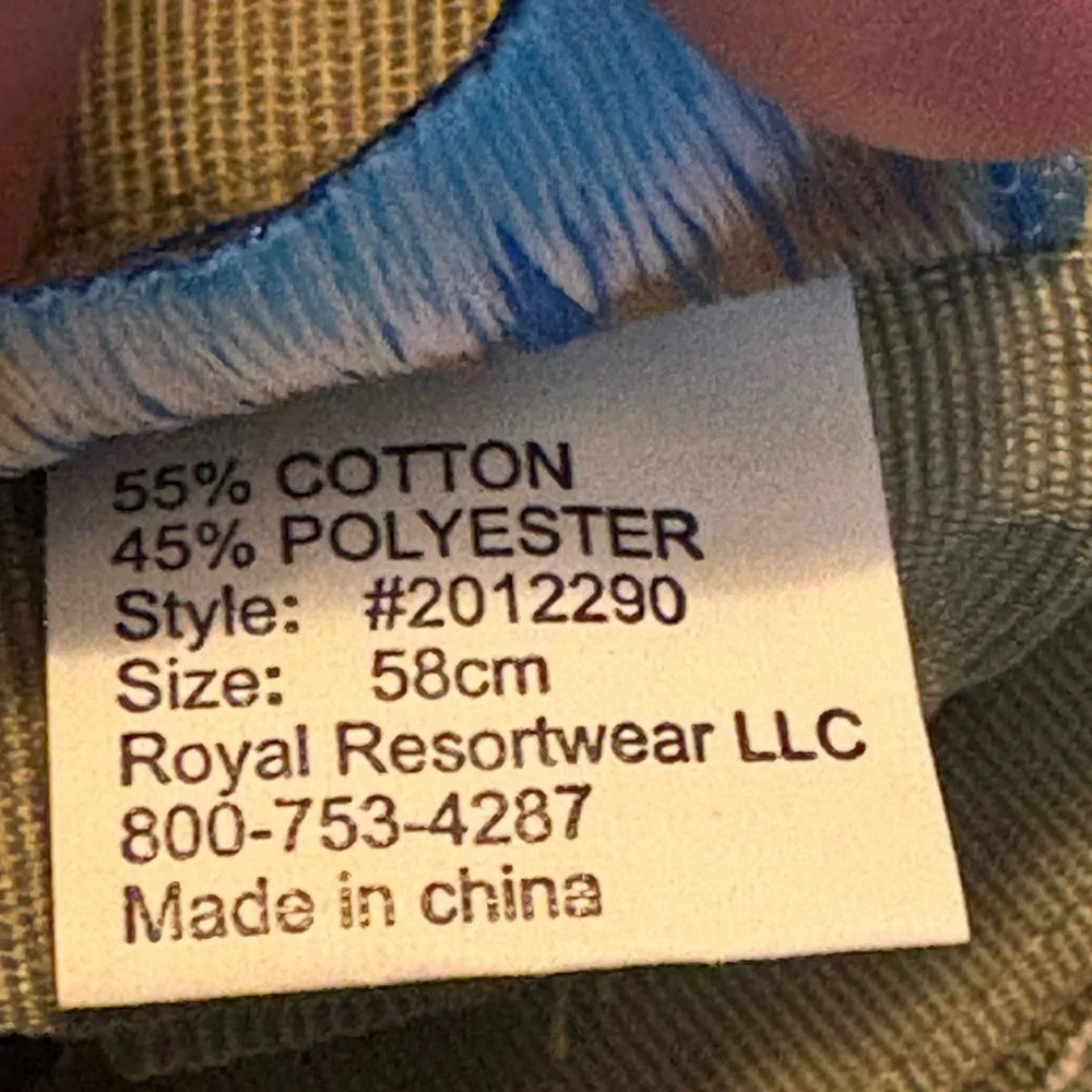 Royal Resortwear Women's Sun Hat Large Brim Floppy Packable Olive Green 58 Cm